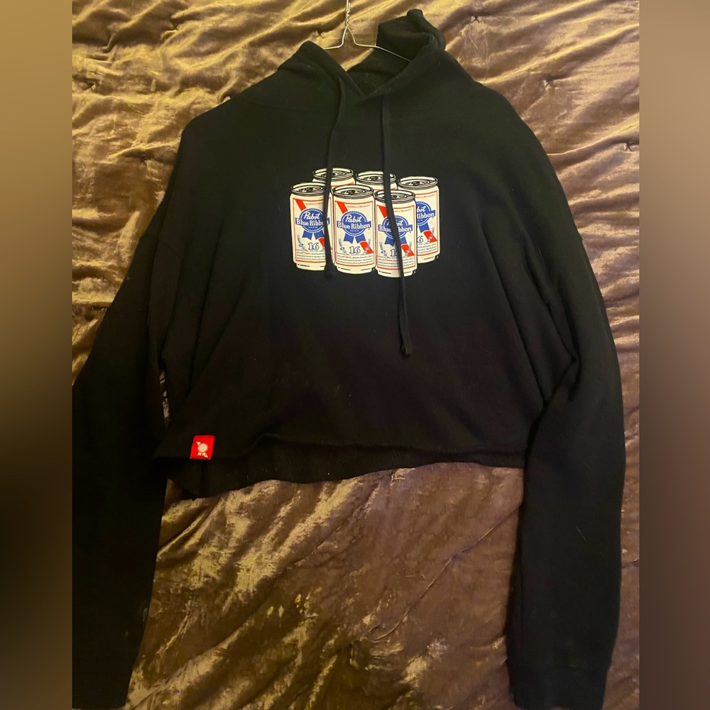 PBR cropped hoodie